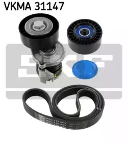 VKMA 31147 SKF Поликлиновой ременный комплект